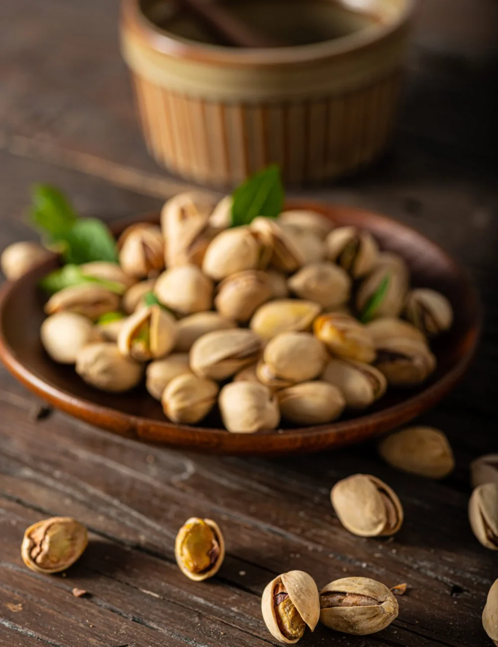 Pistachos en cuenco
